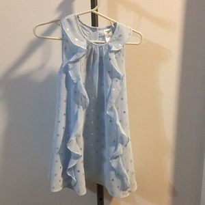 Oshkosh Baby Blue and Silver Dress